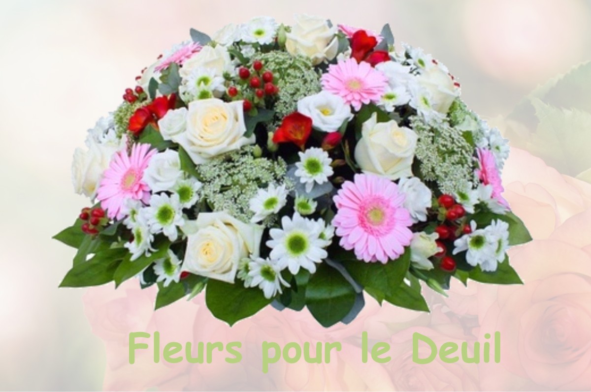 fleurs deuil BRACON